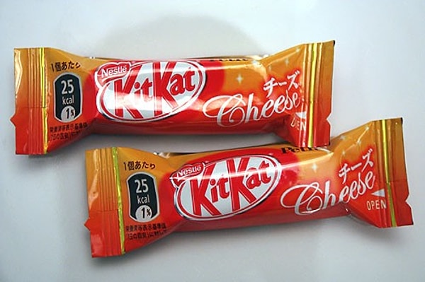14. Кит Кат со вкусом сыра