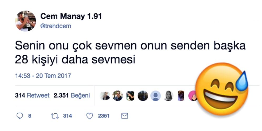 Son Zamanların En Komik Akımı 'Senin Onu Çok Sevmen' Kalıbıyla Atılmış 21 Eğlenceli Tweet