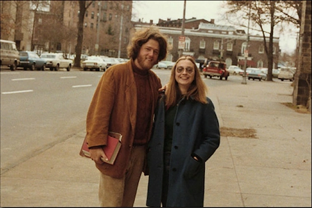 Bill ve Hillary Clinton'ın üniversite yılları, 1973.