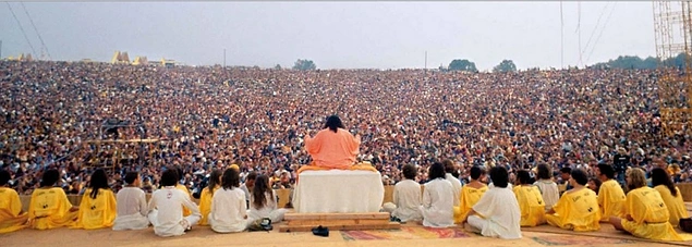Woodstock festivali açılış seromonisi, 1969.