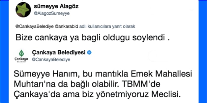 Vatandaştan Gelen Hatalı Atakları Bir Bir Savuşturan Çankaya Belediyesi’nin Verdiği Cool Cevaplar