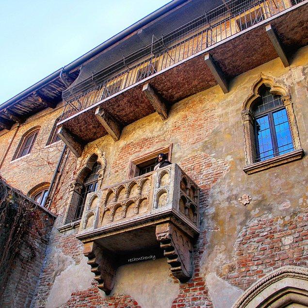 İşte Turistlerin Verona'ya Gelme Amacı Olan Yer: Casa di Giulietta