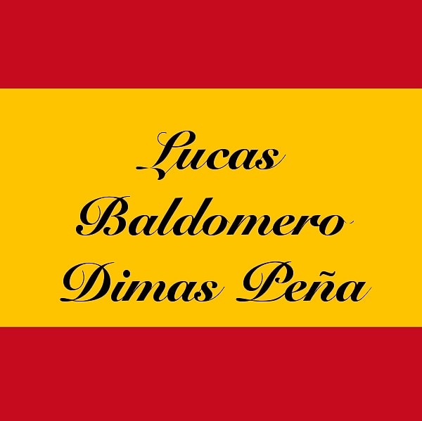 Lucas Baldomero Dimas Peña!