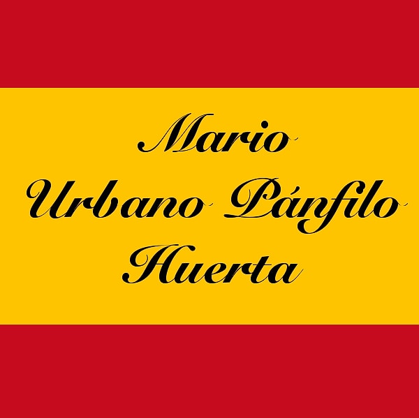 Mario Urbano Pánfilo Huerta!