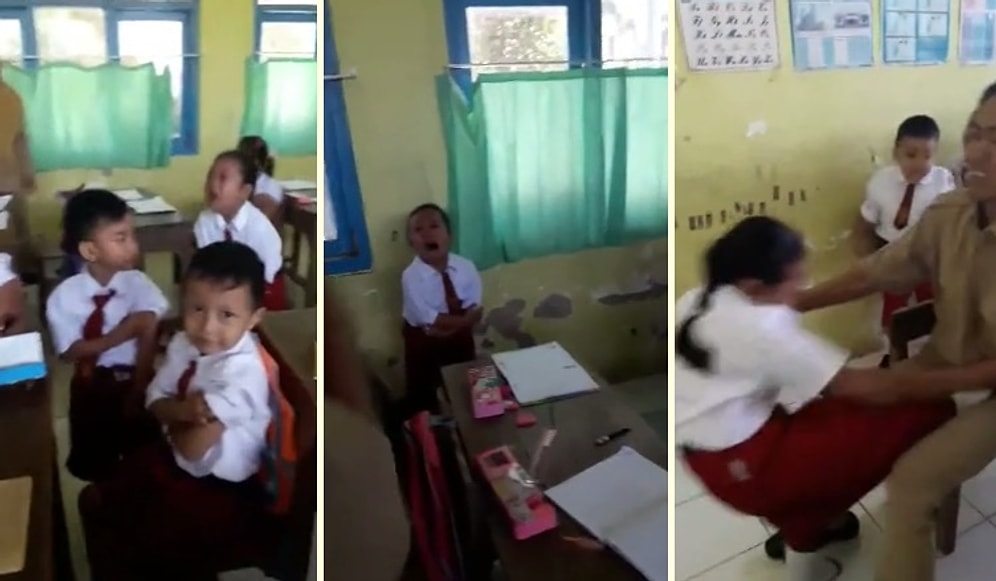 İğneden Korkan Kızın Sınıfın Altını Üstüne Getirmesi