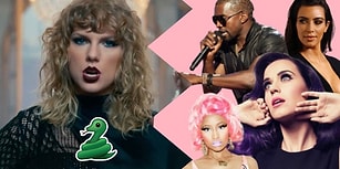 Düşmanlık Büyüyor! Taylor Swift Çıkacak Yeni Albümünün İlk Parçasıyla 'Eski Taylor Öldü' Dedi!