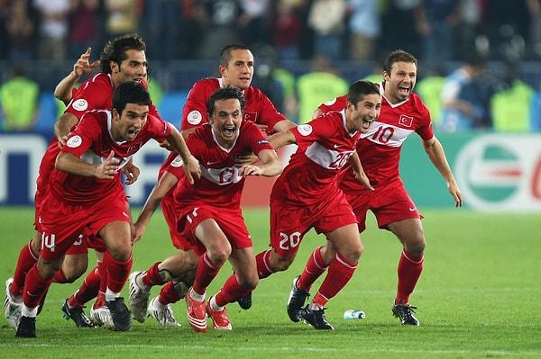 4. Turnuvada yarı final oynayan milli takımımızın Euro 2008 kadrosunda Tuncay Şanlı, Nihat Kahveci, Aurelio gibi isimler vardı.