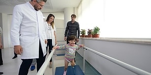 Babasının Yaptığı Düzenekle Yürümeyi Öğrenmişti: Özge Artık Dilediğince Hareket Edebiliyor