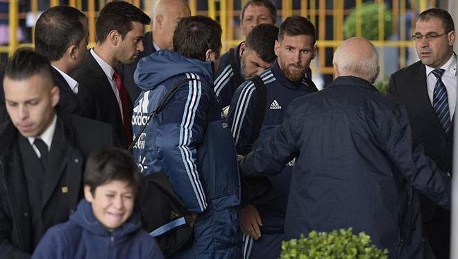 Messi, İmza Almak İsteyen Çocuğun Güvenlik Tarafından Engellenmesine Müdahale Etti