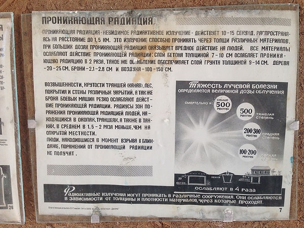 4. Поражает также то, что бумага на этом плакате совсем не выцвела, хотя с момента катастрофы прошло уже более 30 лет!