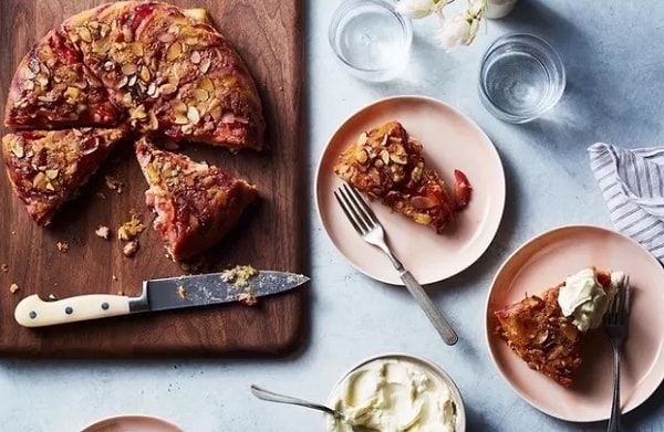 5. Пирог с персиками и/или нектаринами