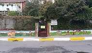 Eşinin Öğretmenlik Yaptığı Anaokulunun Duvarlarını Çocuklar İçin Boyadı