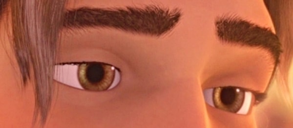 1. Поехали, чьи это глаза?