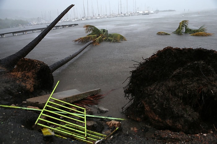 Florida Tetikte Bekliyor! Karayipler'de Büyük Hasara Sebep Olan Irma Kasırgası Yıkımının 22 Fotoğrafı