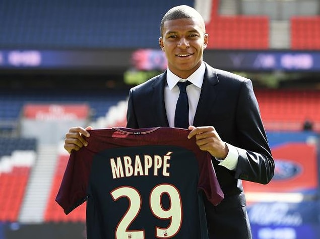 15. Kylian Mbappe ➡️ PSG
