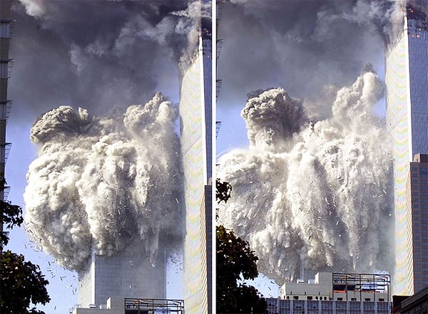 23. Падение башен.