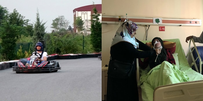 Tedbirsizliğin Böylesi: Go-Kart Aracında Şalı Lastiğe Dolanan Kadının Boğazı Delindi