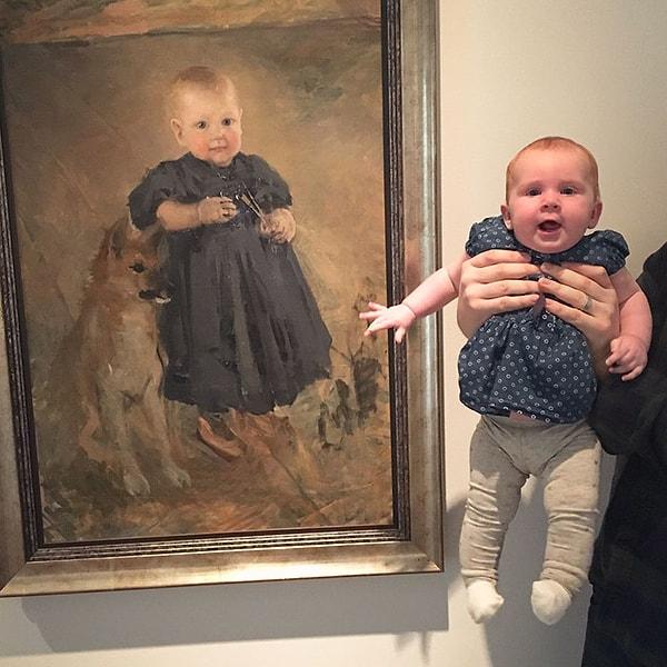 21. "Müzede bebeğimizin ikizini bulduk."