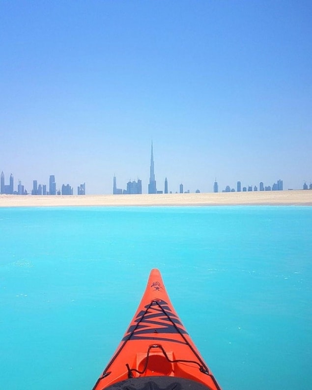 28. Eğer kayak yapmak istiyorsanız elbetteki ilk durağınız Dubai olmalı.
