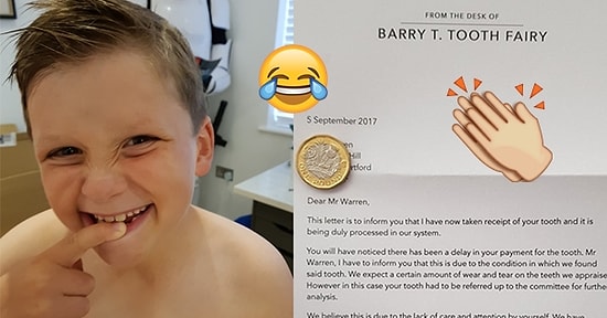 Bir Babanın, Diş Fırçalamayan Oğluna Diş Perisinin Ağzından Yazdığı Dahiyane Resmi Mektup