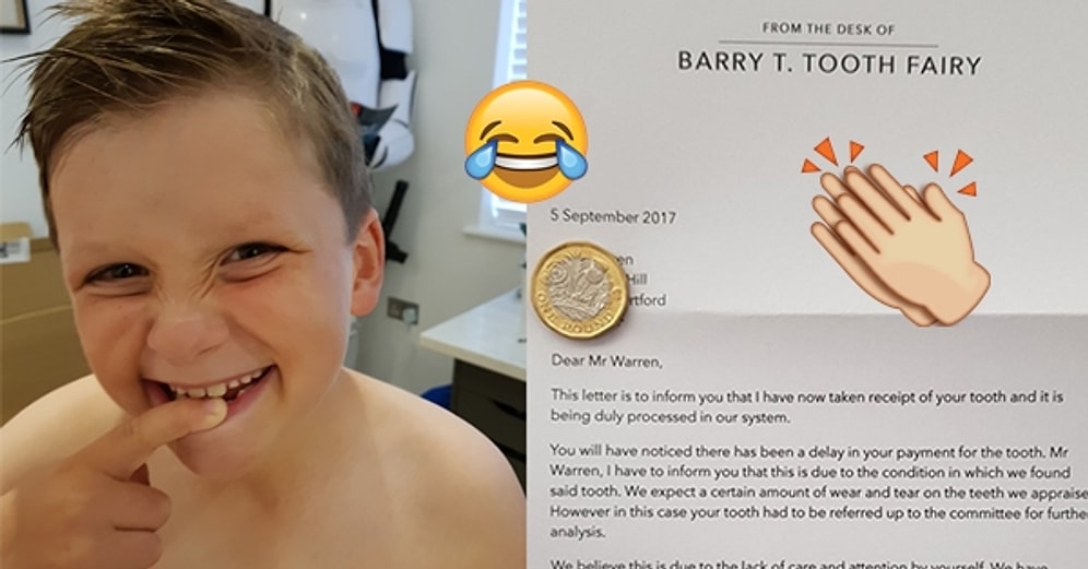 Bir Babanın, Diş Fırçalamayan Oğluna Diş Perisinin Ağzından Yazdığı Dahiyane Resmi Mektup