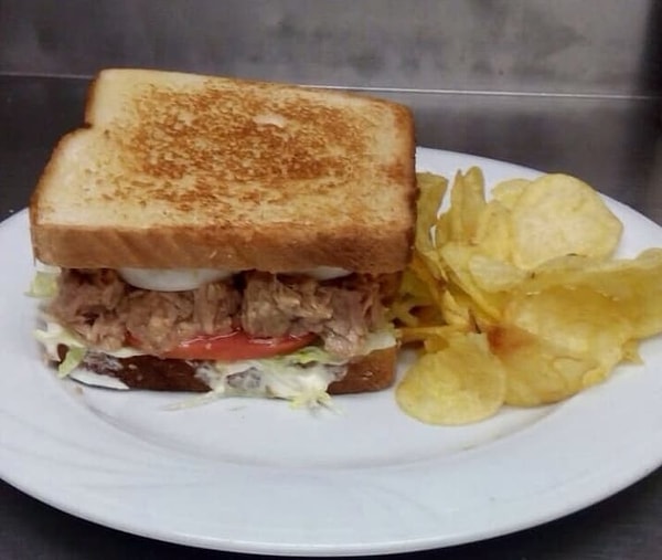 5. Вегетарианский сэндвич