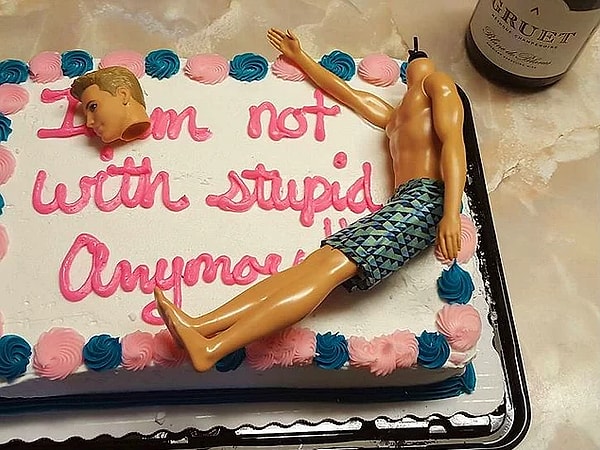 15. "Я больше не с тупицей"