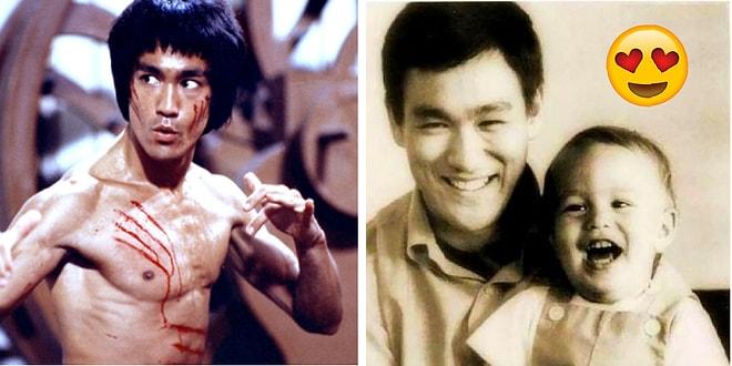 Onu Hiç Böyle Görmediniz! Savunma Sanatı Ustası Ünlü Oyuncu Bruce Lee'nin 31 Aile Fotoğrafı 😍