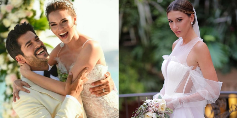 2017 yılında Tercih Ettikleri Gelinliklerle Güzelliklerine Güzellik Katan Ünlü Gelinlerimiz