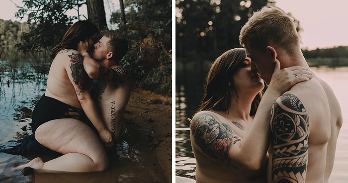 Эта женщина нервничала перед фотосессией с женихом, но ее результаты покорили интернет