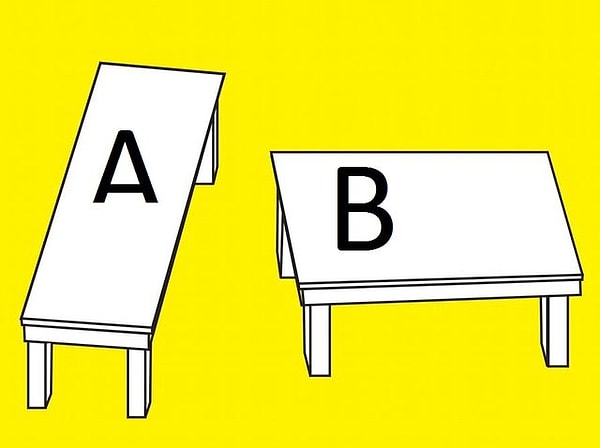 2. Какой стол больше?