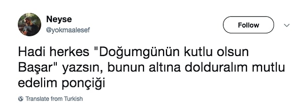 Ama bu ufak rica dev bir harekete dönüştü.