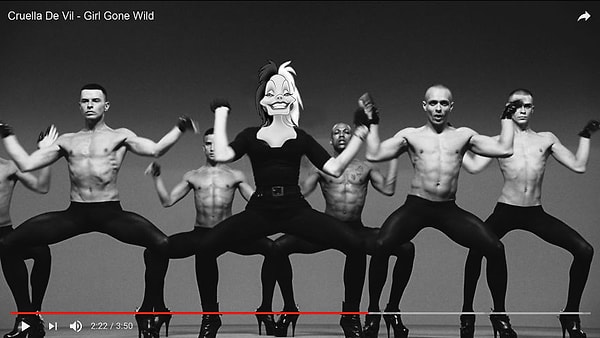 4. Стервелла Де Виль в образе Мадонны из клипа "Girl Gone Wild"