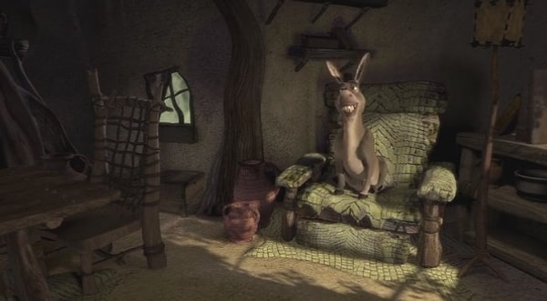 8. Напрягаем память. Что Осел захотел приготовить на завтрак, когда Шрек разрешил ему переночевать у себя?