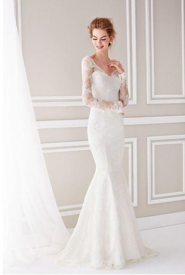 На вашу свадьбу вы должны надеть модное и минималистичное платье!