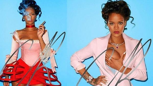 Yola yıldızlarla başlayan genç tasarımcı "CR Fashion Book" adlı moda dergisinin kapağı için Rihanna'yı giydirmiş.