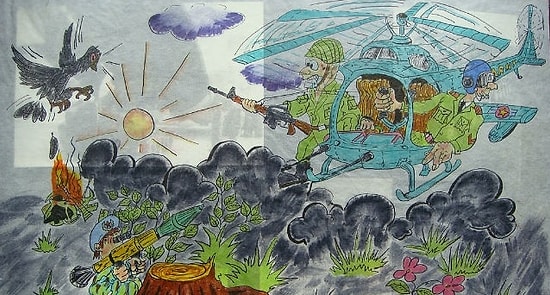 13 уморительных рисунков бывшего ВДВшника, рассказывающие о тяготах службы