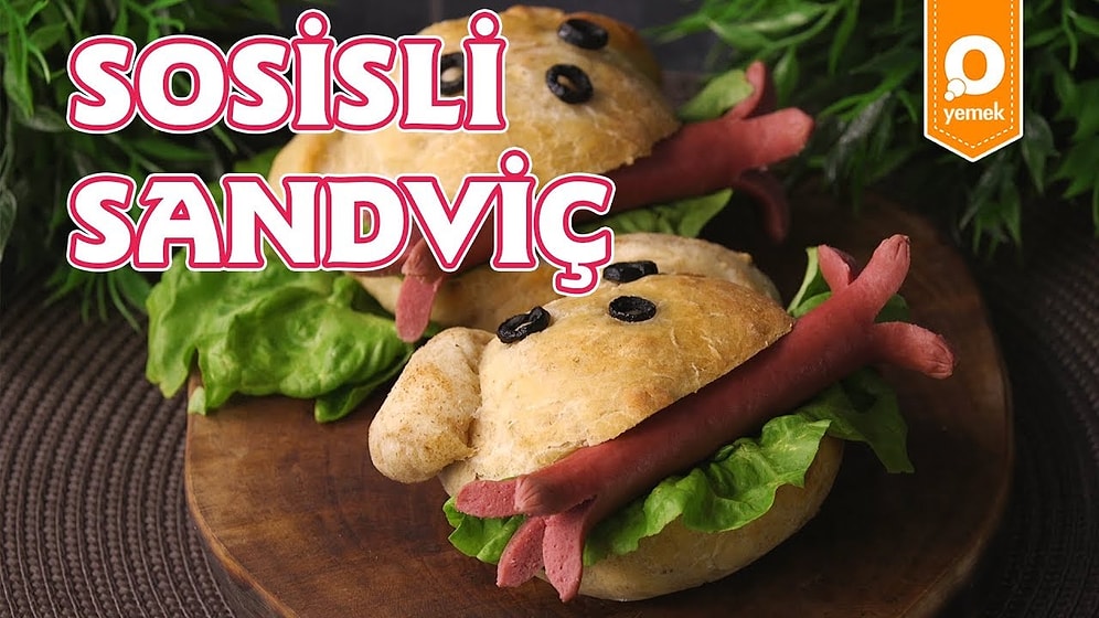 Çocuklar Buna Bayılacak! Sosisli Sandviç Nasıl Yapılır?