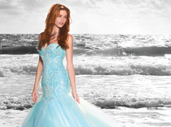 Вам подойдет свадебное платье Ариэль с русалочьим хвостом!