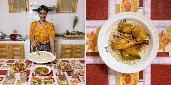 14. Алжир — курица с овощами и кускусом