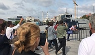 'Cumhuriyet Davası'nda Ahsen Tv Muhabiri ile Gençler Arasında Arbede Çıktı: 'Vatan Hainisiniz'