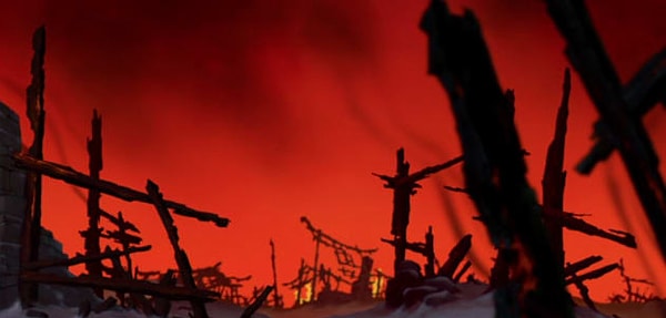 8. Грустный кадр из...