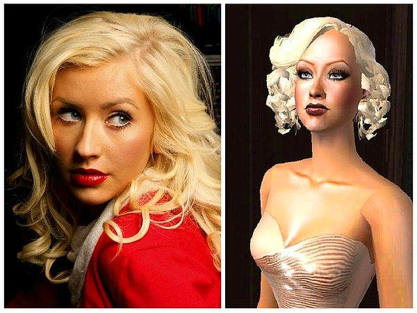 13. Christina Aguilera (The Sims: Superstar)