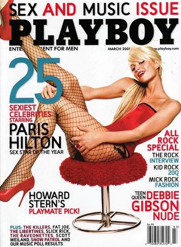 15. 2005: Paris Hilton, Amerika ve Slovakya sayılarında birer kez kapak kızı oldu.