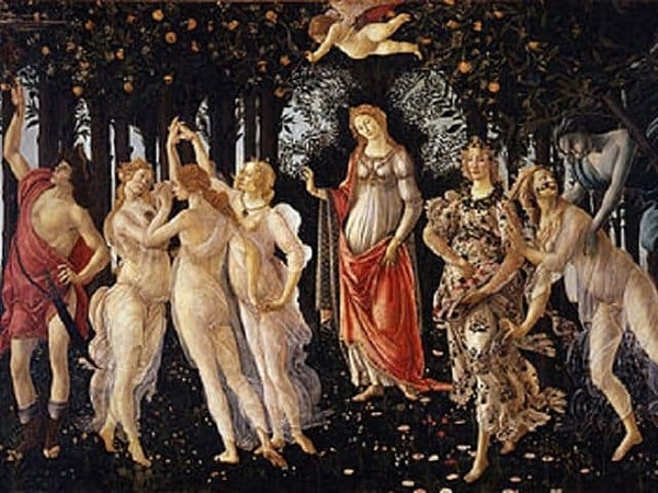 3. Что вы увидели первым делом, взглянув на "Весну" Боттичелли?