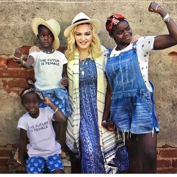 Raising Malawi ile çok başarılı olsa da Madonna’nın işi bitmedi.