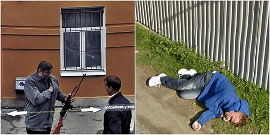 17 убойных моментов из славянских стран, которые не должны были попасть в Google Просмотр улиц