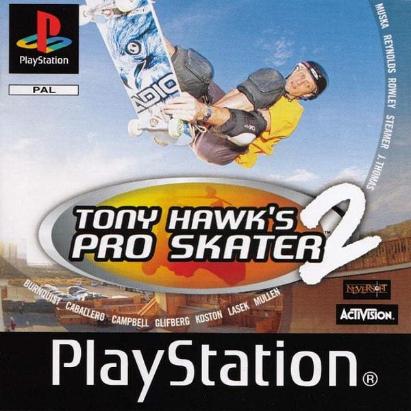 2. Tony Hawk's Pro Skater 2 (PS)