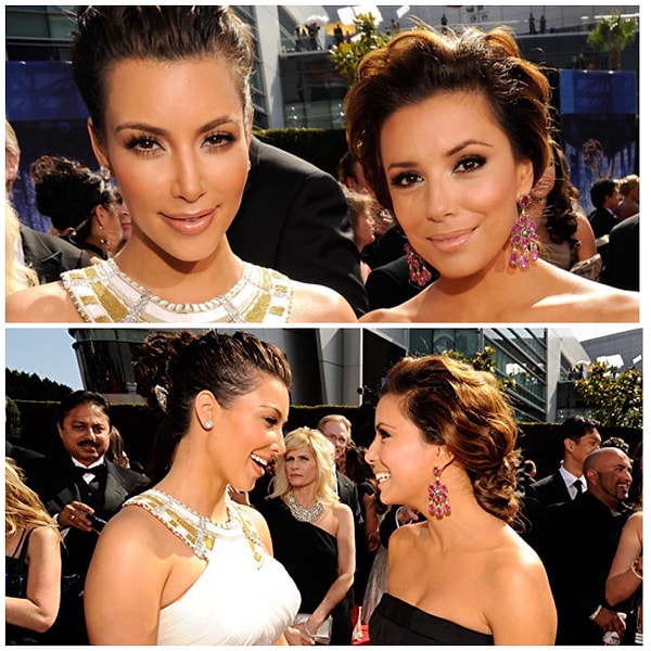 12. Ким Кардашян и Ева Лонгория