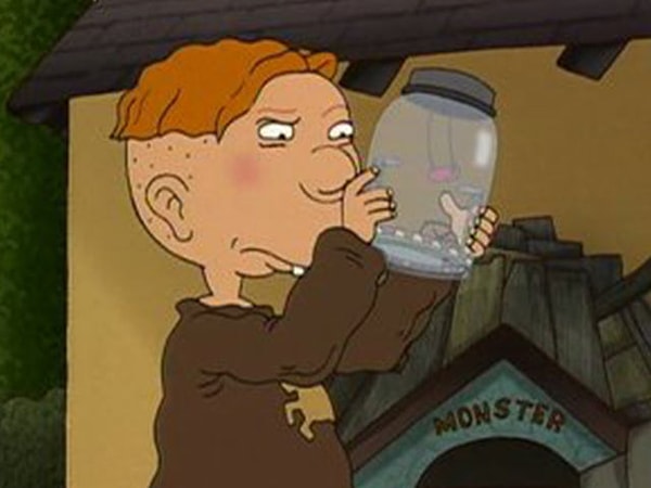 Твоим парнем мог бы быть Карл Футли из мультика «Как говорит Джинджер»